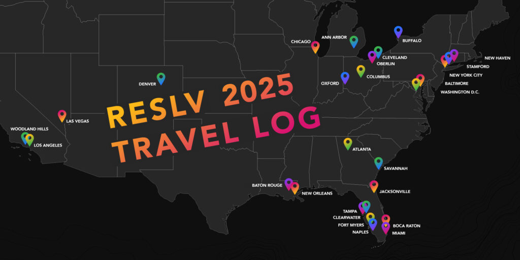RESLV 2025 Travel Log